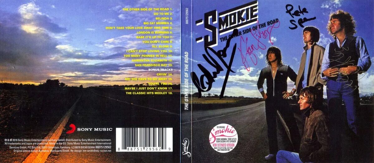 Smokie the other. Lp smokie 1979. группа smokie альбомы 1979. smokie the other side of the road (1979) обложка альбома. album smokie the other side of the road.
