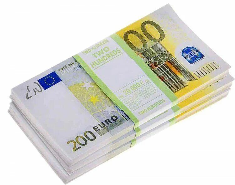 Пошлина свыше 200 евро. Банкноты евро 200. 200 Евро. Пачки евро. Пачка купюр евро.