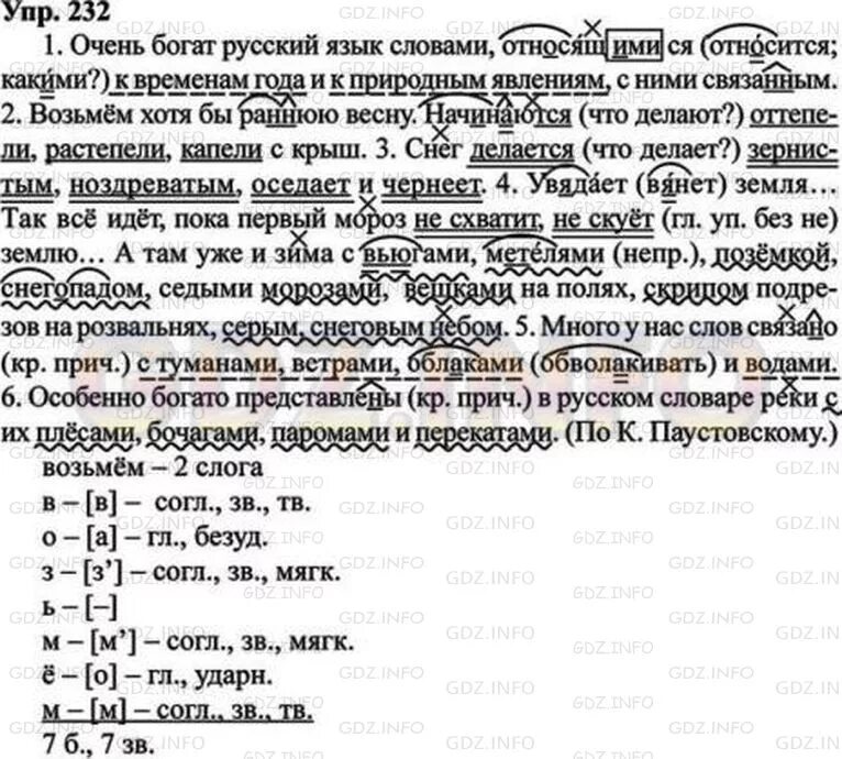 Гдз по русскому 8 класс ладыженская. Русский язык 8 класс ладыженская 232. Русский язык номер 232. Задание по русскому языку 8 класс ладыженская. Подумай значения каких слов приведены в упражнении