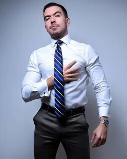 Nothing like the feeling of a crisp white shirt over a tight muscled chest,...