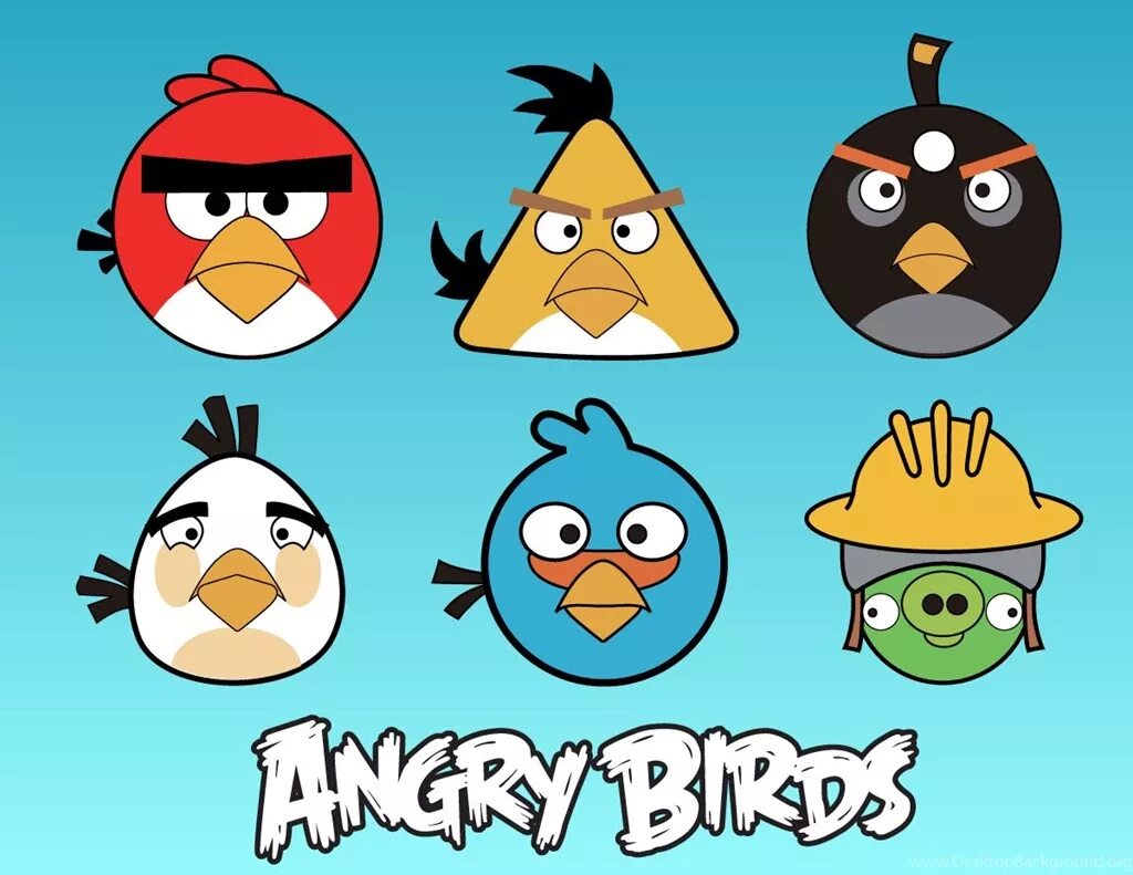 Энгри бердз злые птички. Персонажи из Энгри бердз. Angry Birds птицы. Энгри бердз картинки.