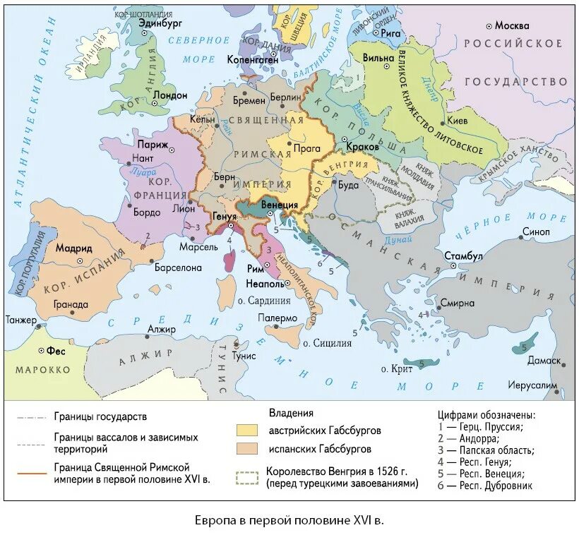 Европейский 16 на карте