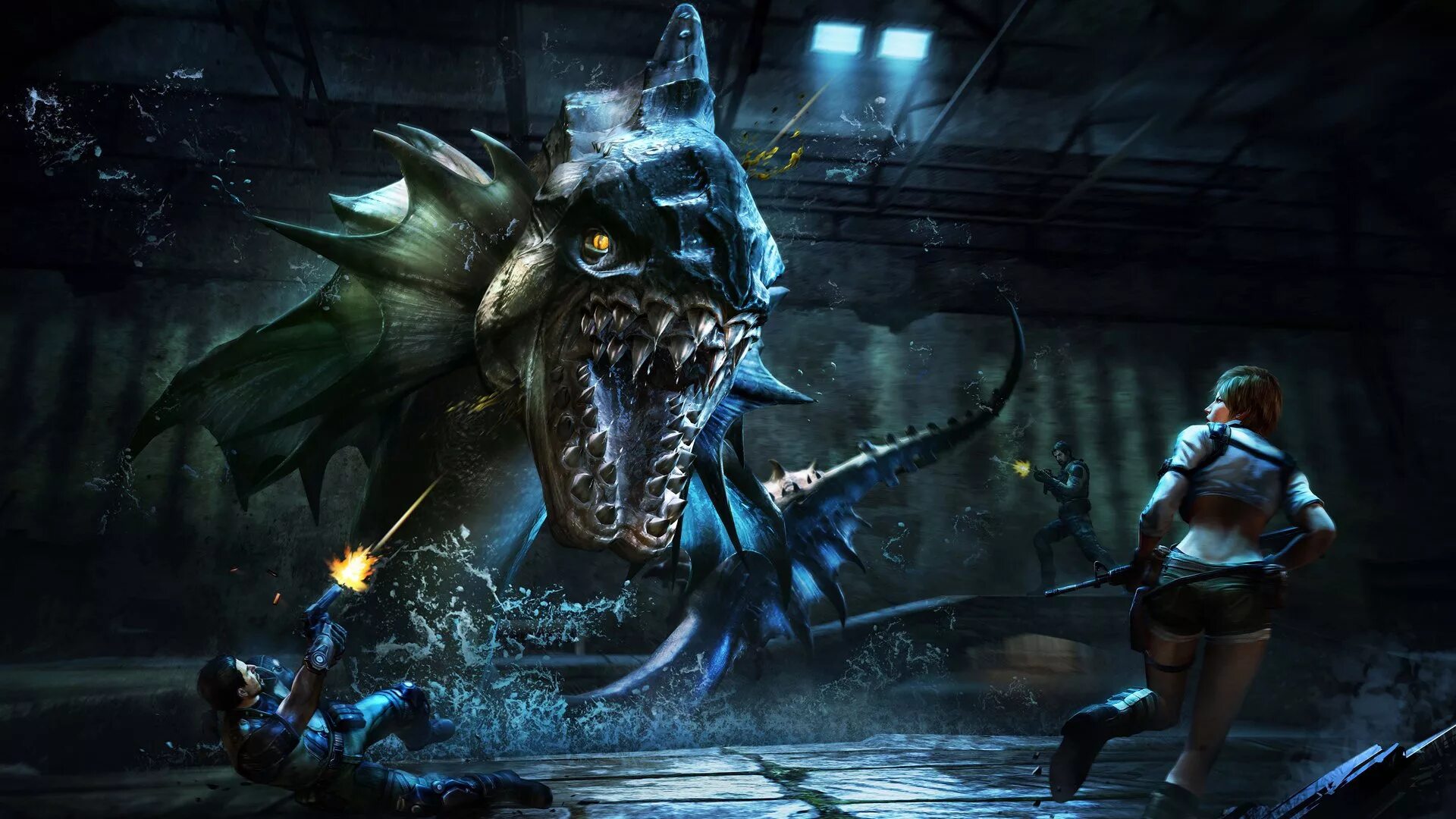 Zombies monsters robots
