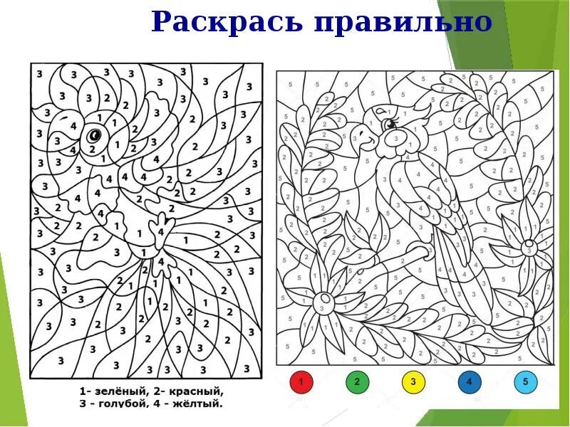 Учим раскрашивать