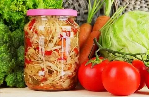 Салат на зиму сладкая капуста