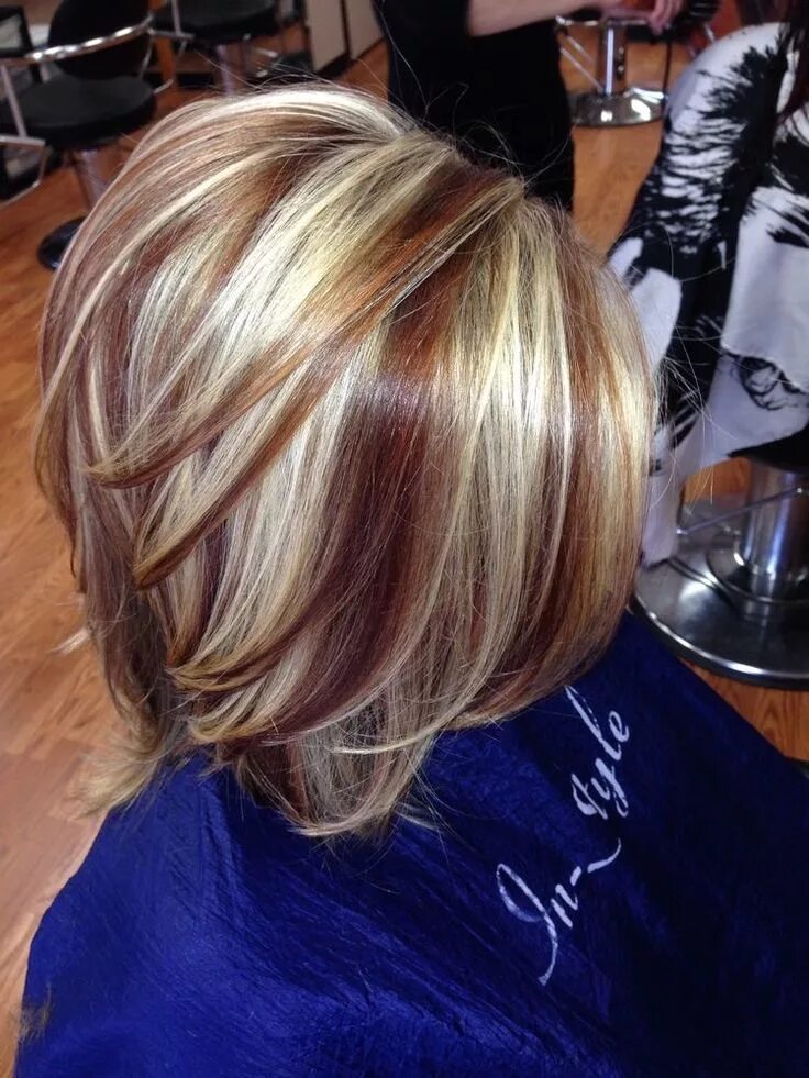 Pin on hair Hair color auburn, Hair highlights and lowlights, Red blonde hair