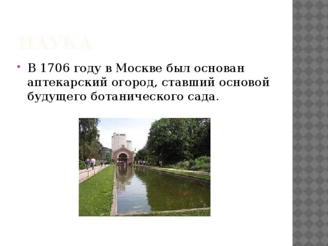 А также станет основой. Аптекарский огород 1706 год. Аптекарский огород при Петре 1. В 1706 Г. В Москве был основан Аптекарский огород. Аптекарский огород 1706 год при Петре 1.