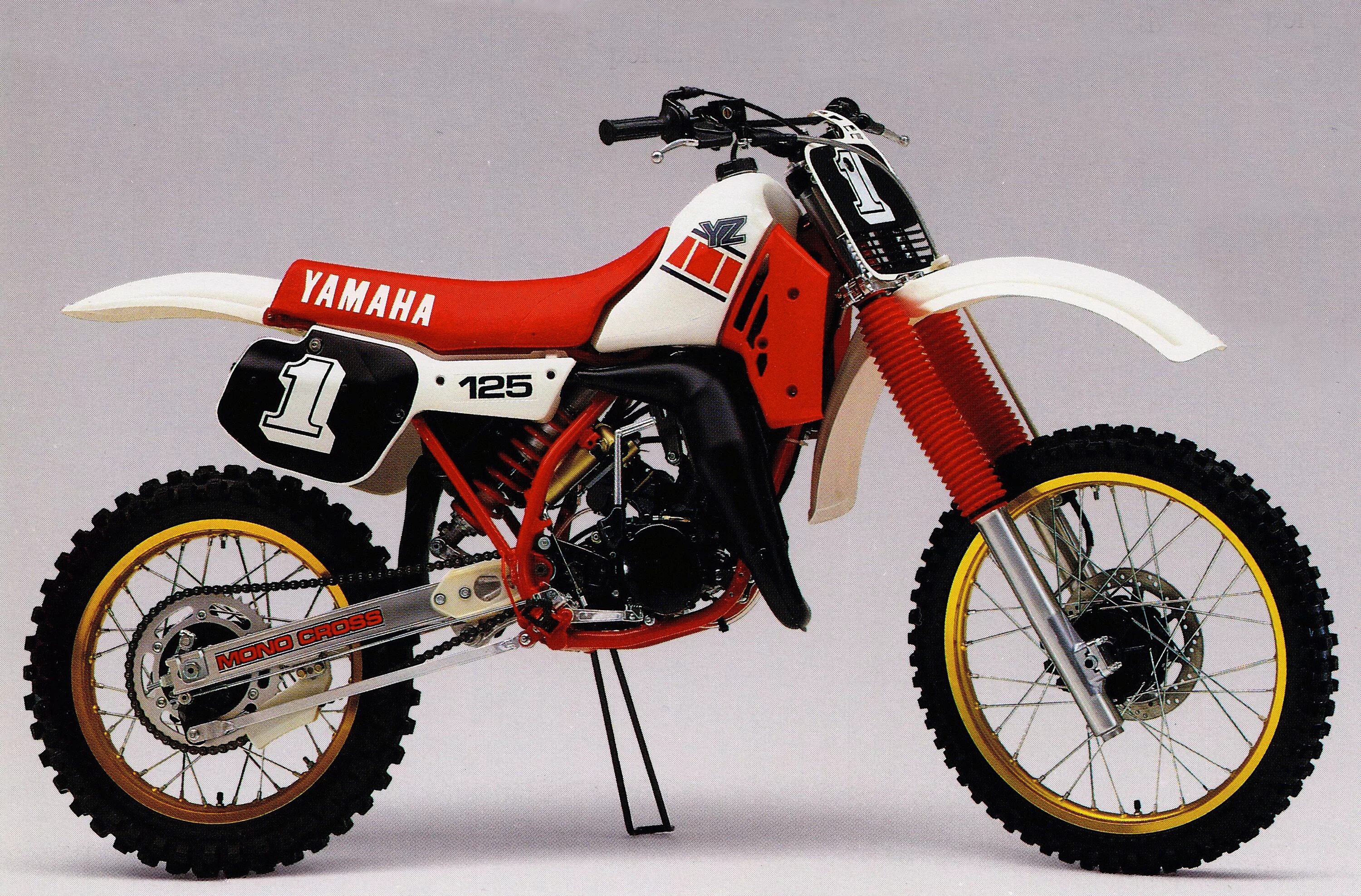 Мотоцикл Yamaha YZ 125. Yamaha YZ 125 1985. Yamaha 125 кроссовый. Yamaha 125 кросс. Купить 2т мотоцикл