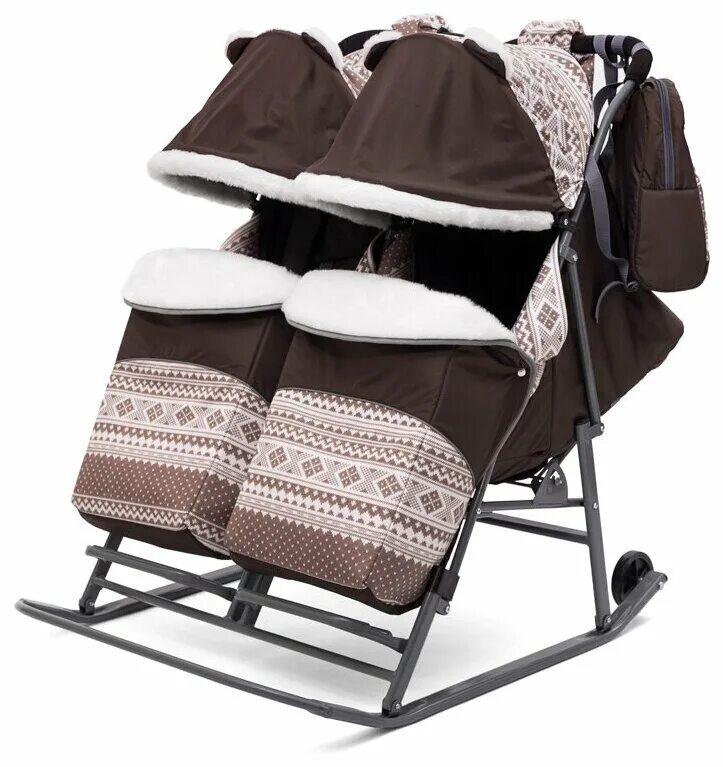 санки-коляски pikate звезды twin. санки для двойни с выдвижными. сз-11бк санки детские. санки для двойни с выдвижными. санки для двойни.