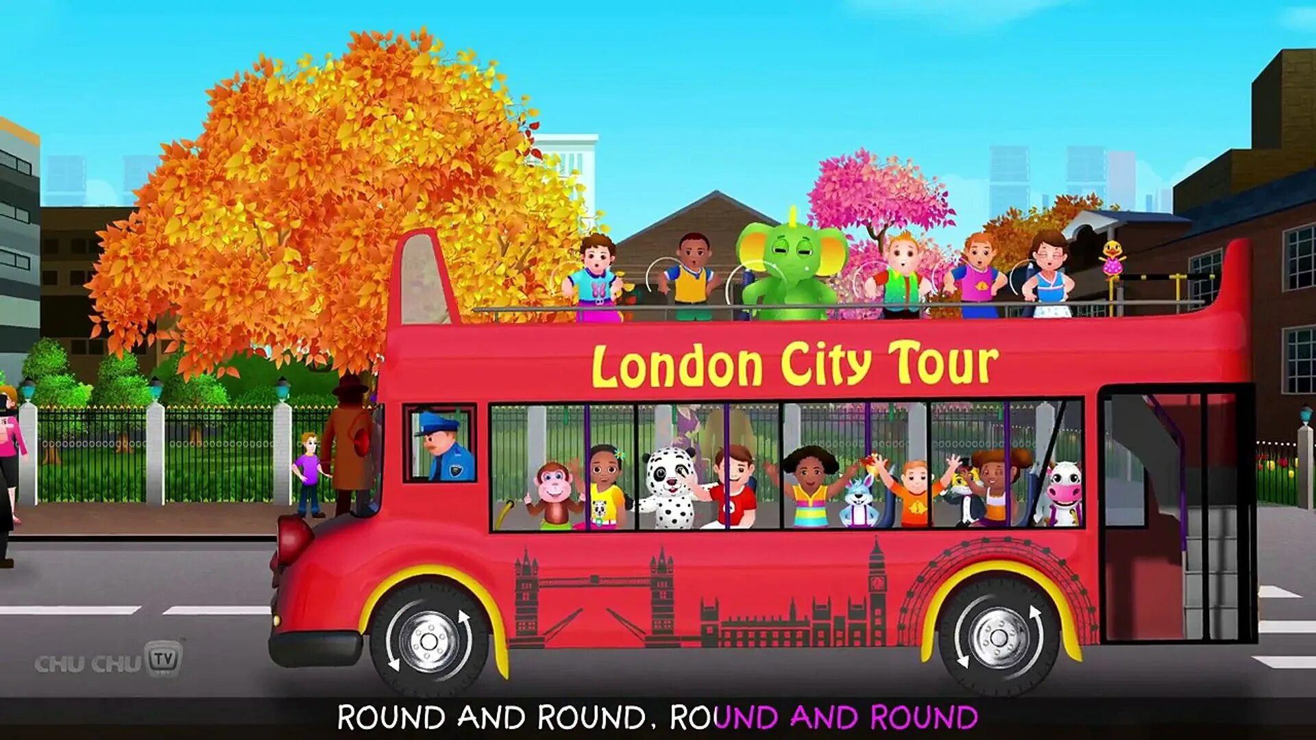 The bus the end. Автобус go Round. Автобус для Wheels on the Bus go. Wheels on the Bus go Round and Round Wheels on the Bus Kids. Chu chu TV Wheels on the Bus.
