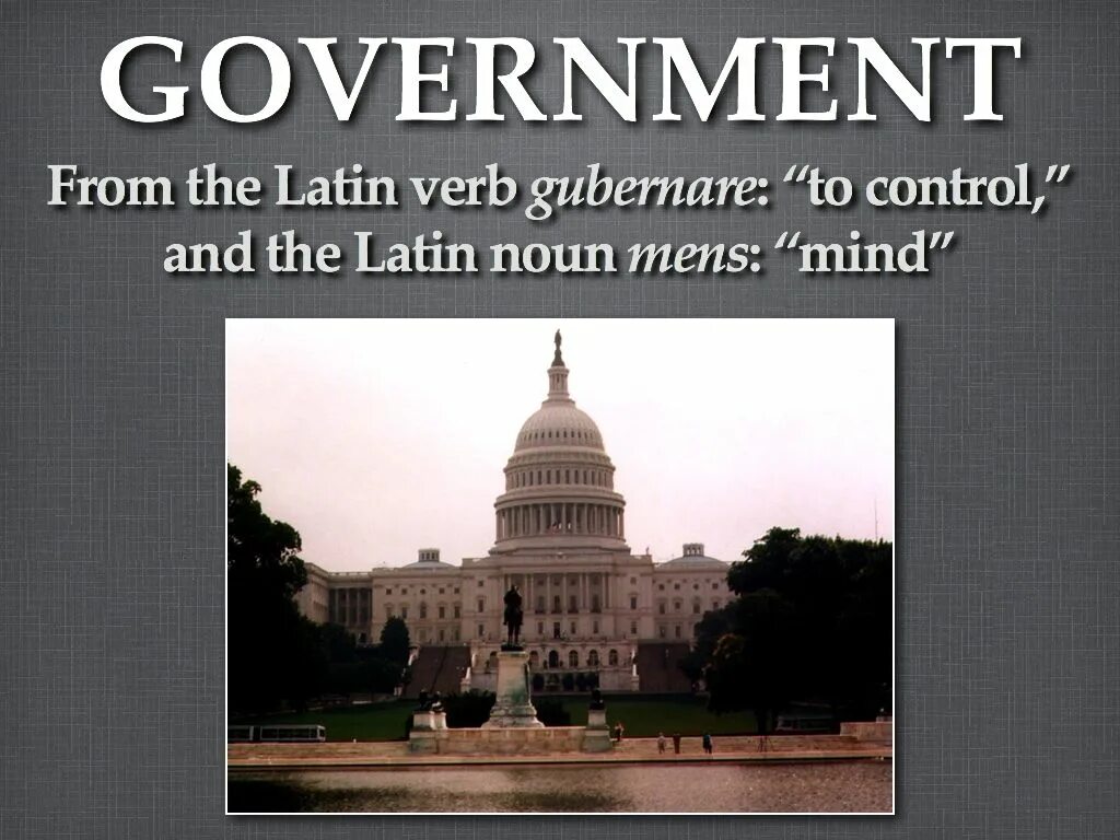 The World government State Controlled.