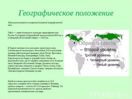 Географическое положение парка