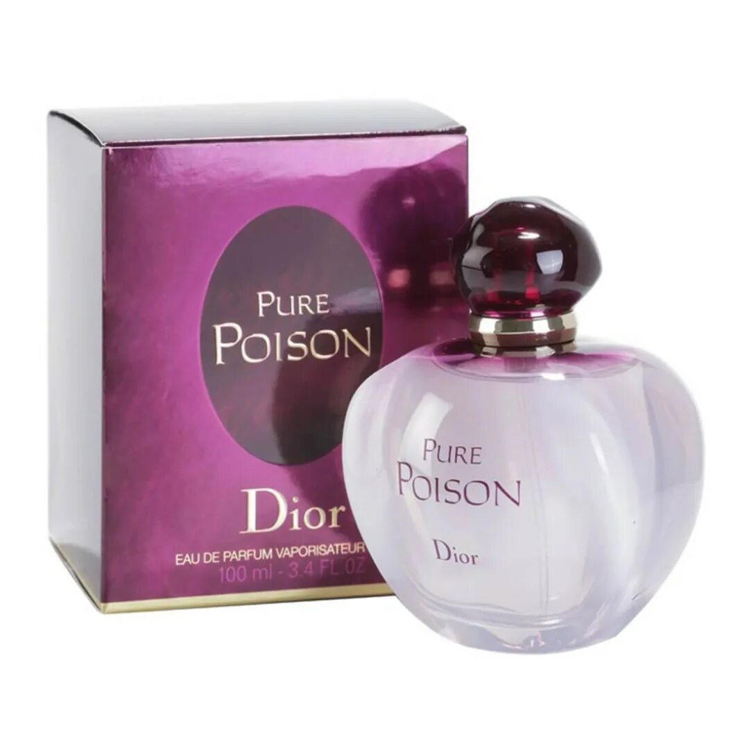 Духи пойзон. Christian Dior Pure Poison. Духи Кристиан диор пуазон. Духи Pure Poison Dior. Dior Poison Pure - 100 ml EDP.
