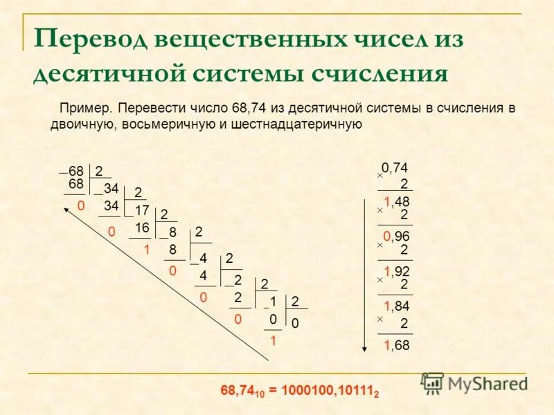 2 13 16 в десятичную. 2 13 16 в десятичную