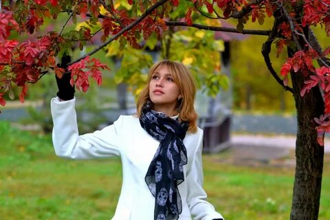 Осенние женские фото