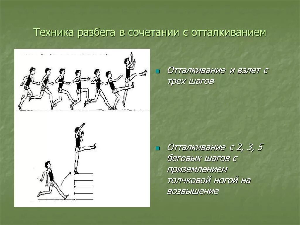 Методика обучения технике прыжка. Прыжки в высоту. Упражнения для прыгучести в высоту. Техника выполнения прыжка в высоту. Техника прыжка в высоту способом перешагивания.