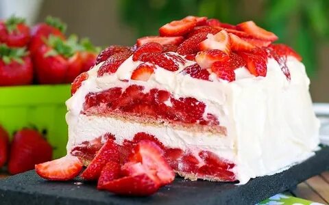 Вкусные торты со сливками