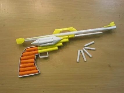 Paper gun