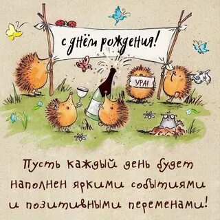 Открытка шутка с днем рождения