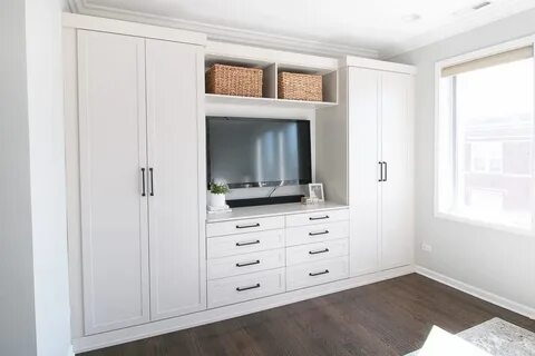 Built in bedroom cabinets