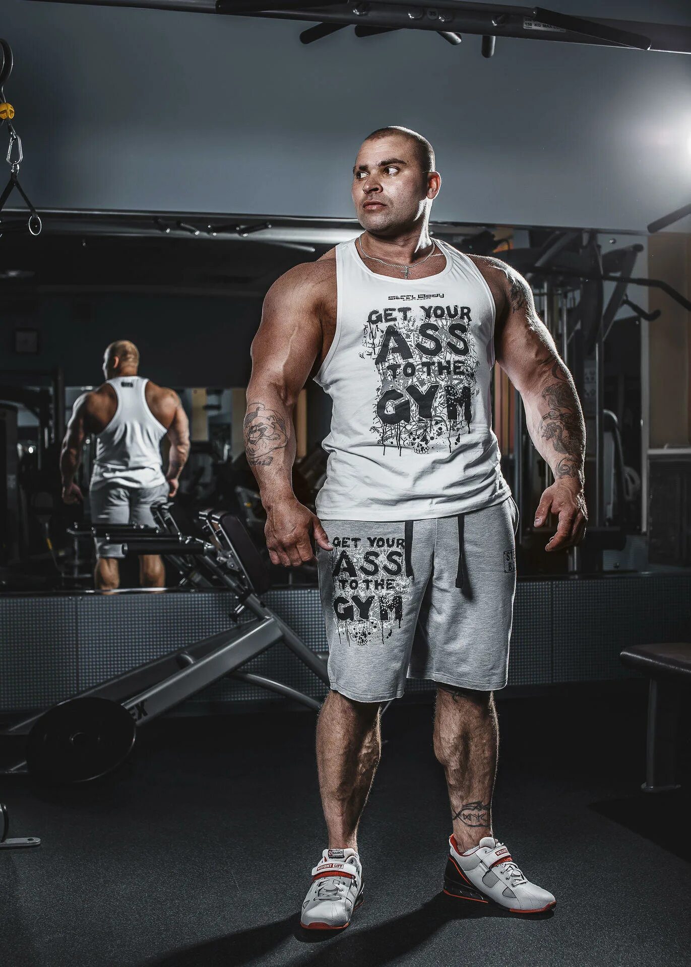 Get big shop. STEELBODY шорты. Steel body. Стальное тело. Одежда стил хот персон.