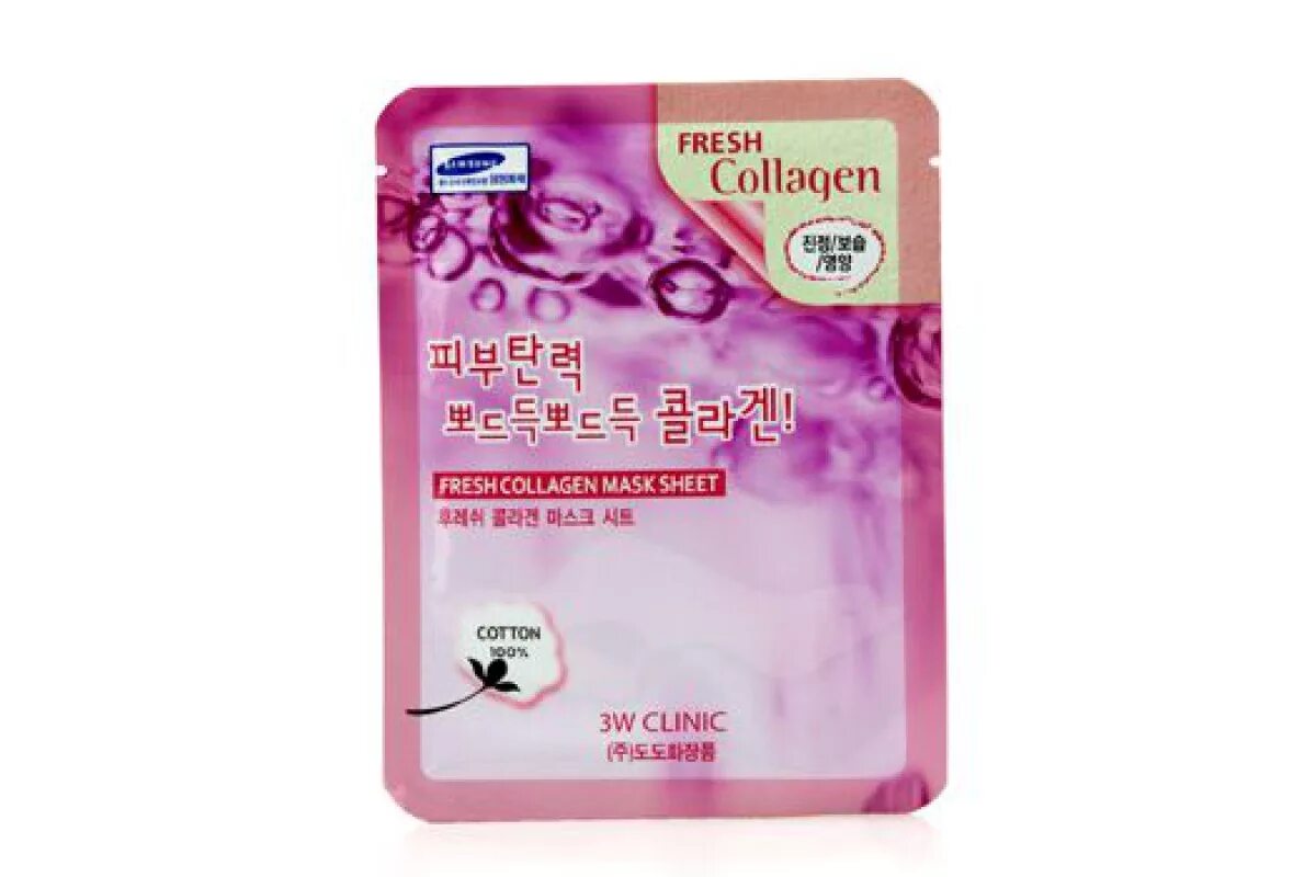 Эффективная маска тканевая. 3w Clinic Fresh Collagen Mask Sheet тканевая маска для лица с коллагеном 23мл. Маска тканевая для лица 3w "Fresh Collagen Mask Sheet" коллаген 23мл / 600. Тканевые маски 3 w Clinic с коллагеном. 3w маска тканевая с коллагеном Fresh Collagen Mask Sheet, 23ml.