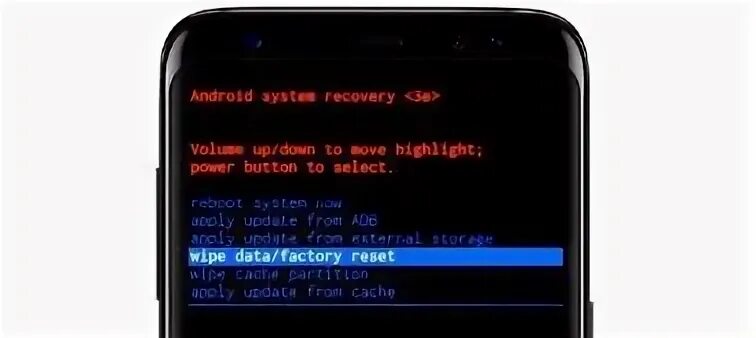 Factory reset перевод на русский
