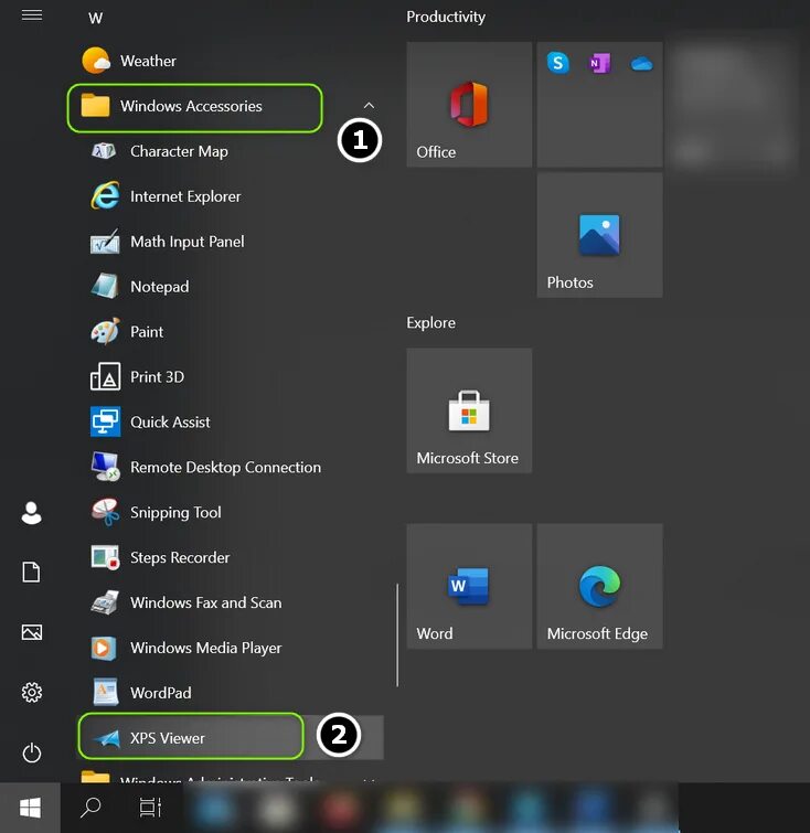 Xps viewer windows. Аксессуары windows. средство просмотра xps. xps чем открыть windows 10. oxps чем открыть.