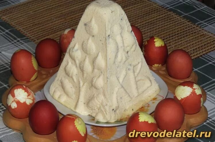 Как вынуть пасху из формы