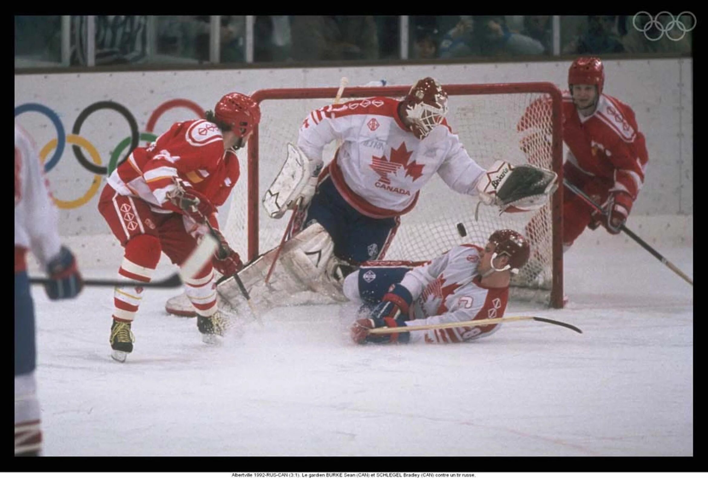 Олимпийские игры 1992 и 1994. ОИ Альбервиль 1992. Сборная Канады по хоккею 1992.
