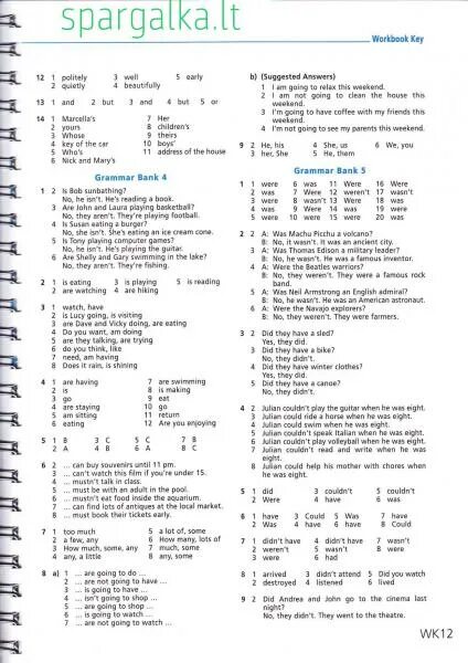 Grammar bank 9 класс ответы. Grammar 9 класс starlight grammar bank. grammar bank 9 класс starlight ответы. grammar bank ответы study link. starlight 5 workbook стр 7.