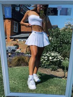 cute tennis fit Tennis skirt outfit. white tennis skirt outfit pinterest. 