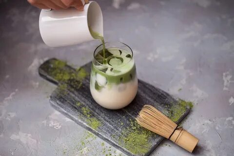 Айс матча латте