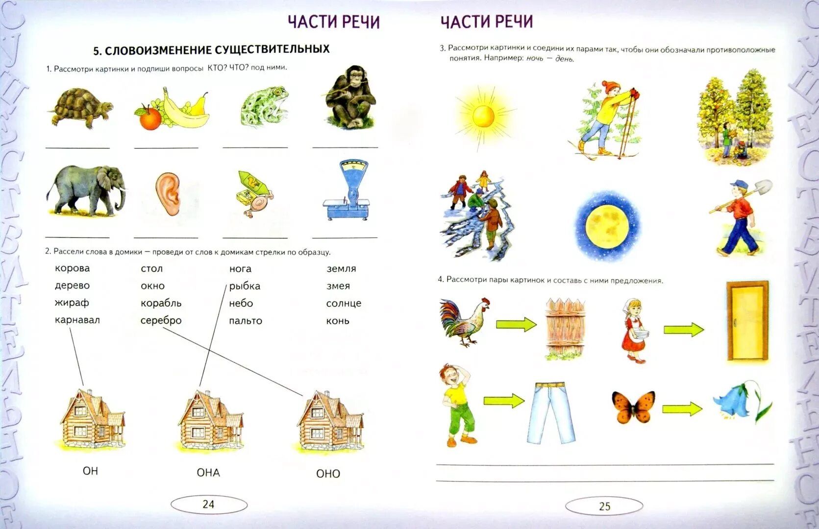 Занятие с детьми онр 1 уровня
