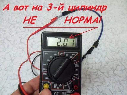 Проверка свечей зажигания мультиметром на сопротивление