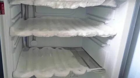 В холодильнике замерзают продукты на полках почему