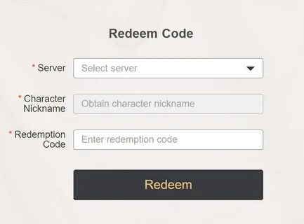 Genshin impact redeem code