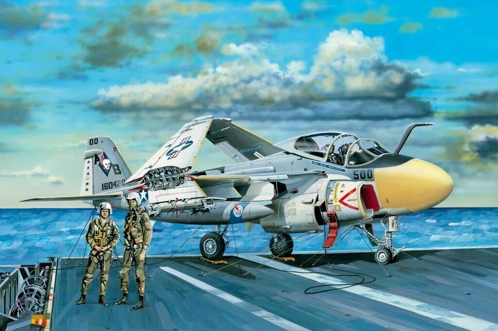 The new hobby. A-6e intruder 1/48 hobby boss. самолет a-6e intruder. а-6 интрудер. самолет интрудер а-6.