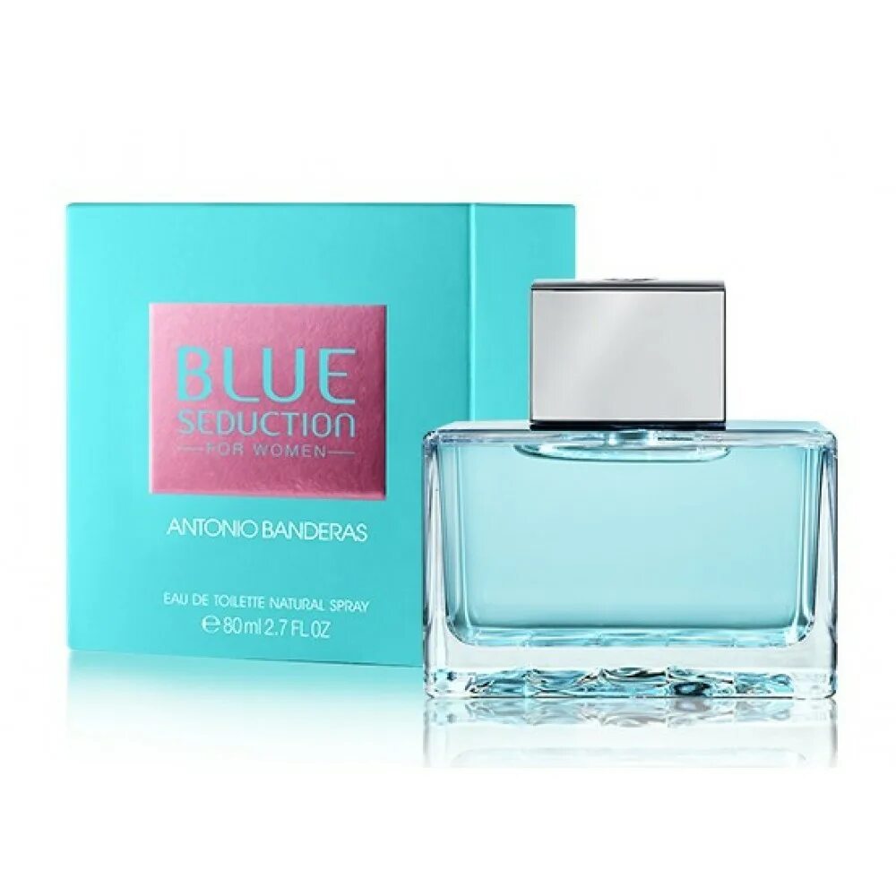 Banderas blue seduction for women. Духи Антонио Бандерас женские Blue. Духи Антонио Бандерас женские Blue Seduction. Антонио Бандерас духи Блю Седакшн женские. Антонио Бандерас 50 мл Блю Седакшн.