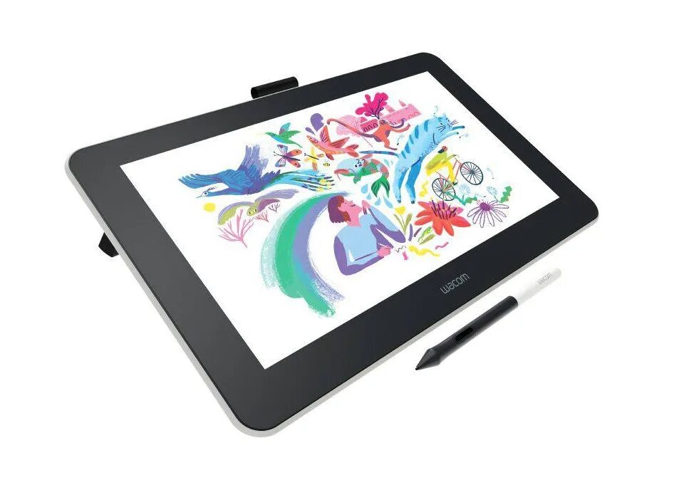 Планшет с пером. Wacom one dtc133. Wacom one 13 (dtc133w0b). Графический планшет one by Wacom. ВАКОМ графический планшет 2017.