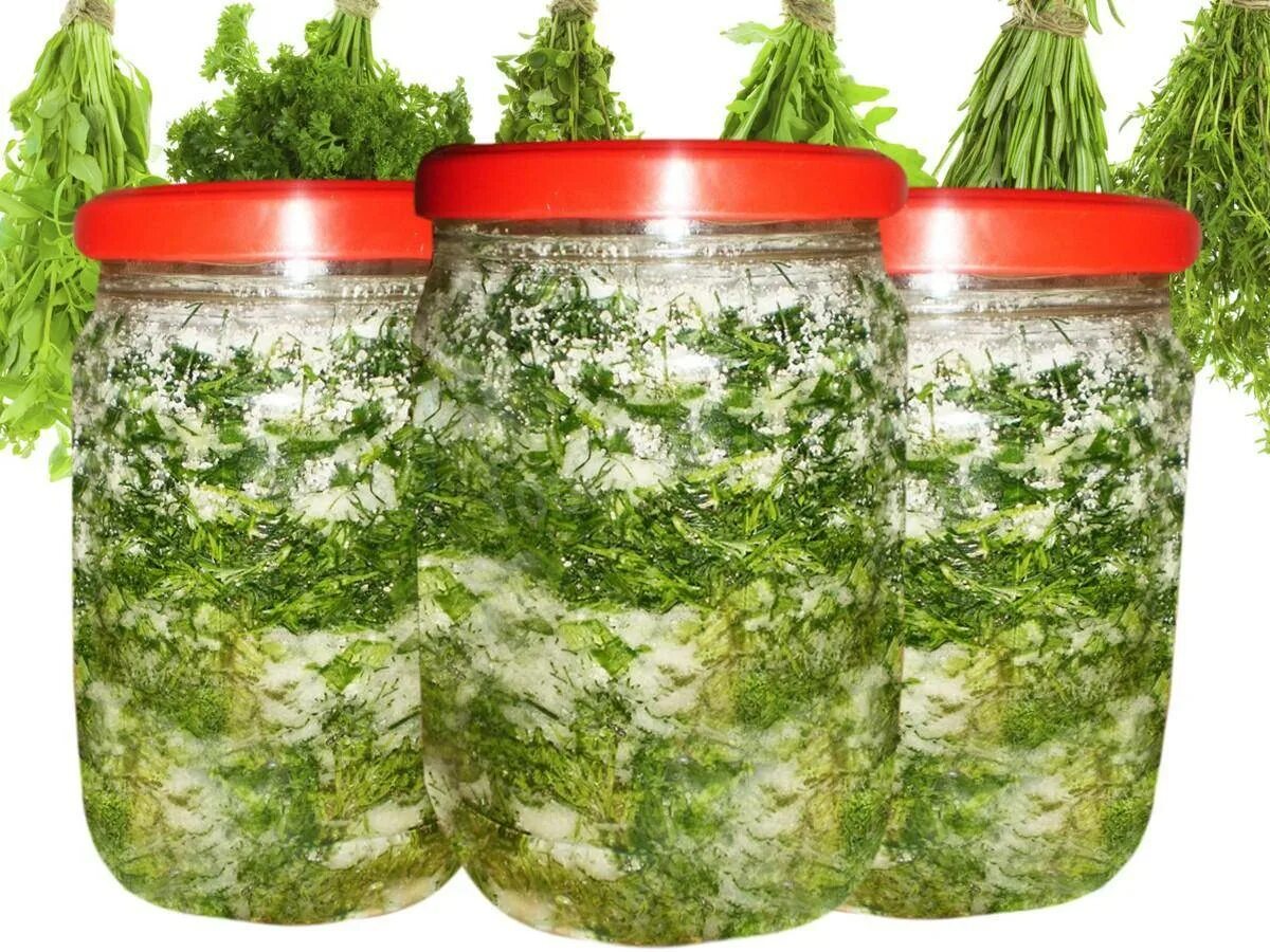 Заготовки из зелени. Зелень в банке. Песто из зелени. Что сделать с петрушкой на зиму. Заготовки из зелени на зиму.