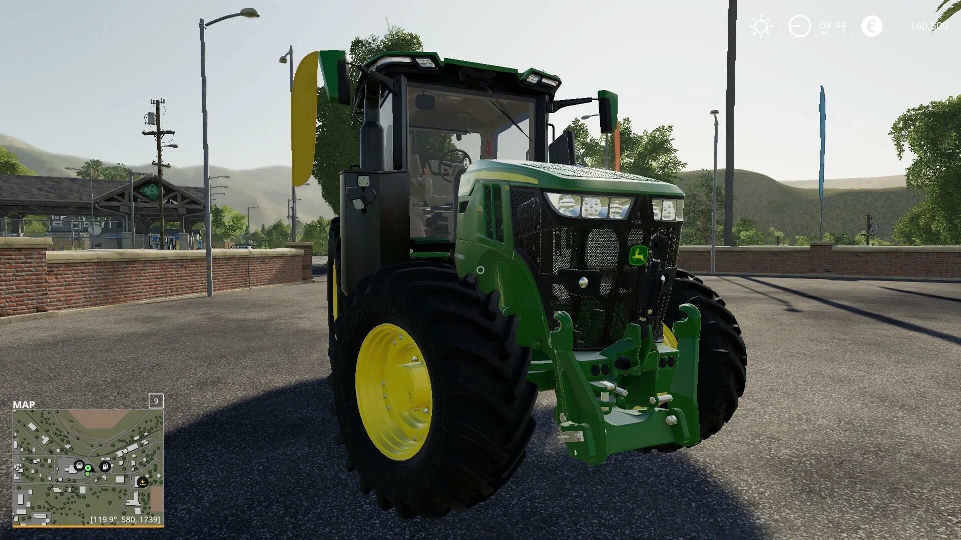 John Deere 7r. John Deere 7r 250. Raba-180.0. Tractoare. Трактор вчерашняя игра