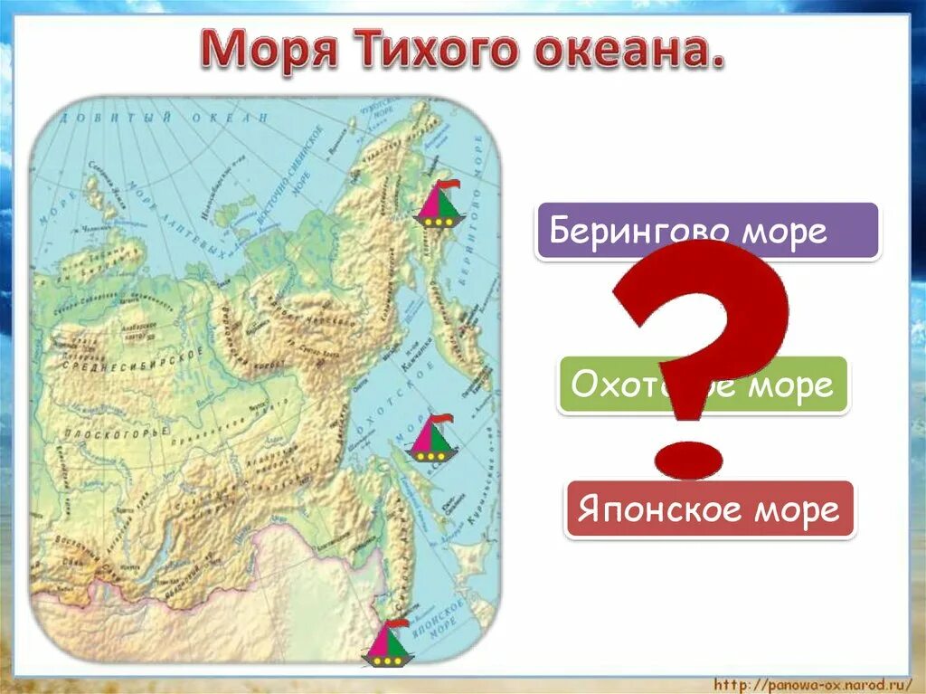 Моря Тихого океана. Моря Тихого океана омывающие Россию на карте. Моря Тихого океана моря Тихого океана. Моя Тихогоокеана России. Моря океаны рф