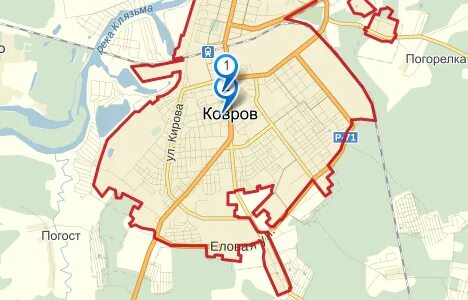 План коврова