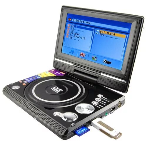 Лд плеер 10. Проигрыватель DVD super Max 3000. DVD плеер портативный с USB/SD/MMC/MS. Двд Portable Media Player 10.4. DVD/CD Player портативный.