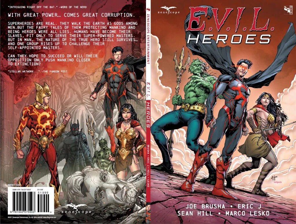 L hero. Evil heroes comics. e.v.i.l. heroes. evil heroes archetype. zenescope entertainment evil heroes.