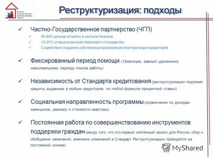 Реструктуризация потребительского кредита