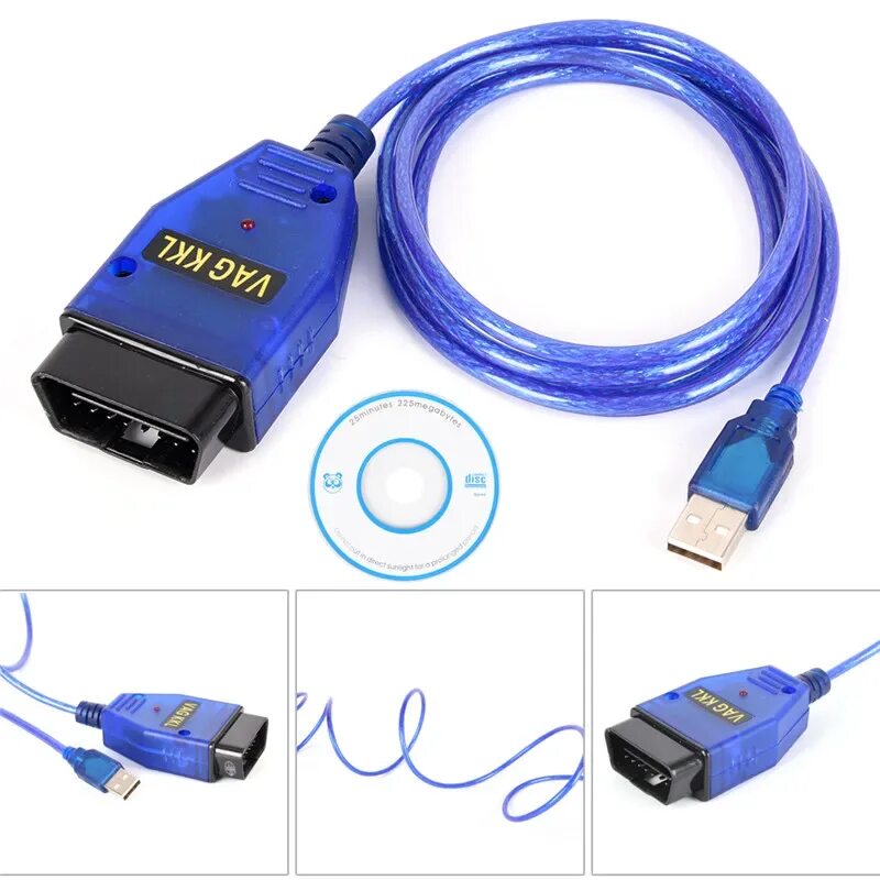 VAG-com 409.1-USB KKL K-line. KKL K-line USB 409 адаптер. Кабель VAG KKL 409.1. Диагностический сканер VAG OBD 2.