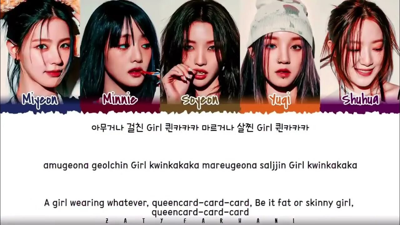 Queencard i-DLE. G Idle Queencard. Allergy Gidle обложка. G Idle Allergy текст.
