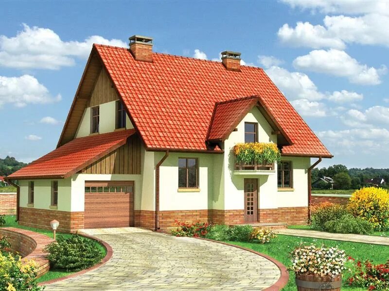 проекты каркасных домов. проекты дачных коттеджей. каркасный дом на поляне. готовый каркасный дом. дом в немецком стиле фахверк.